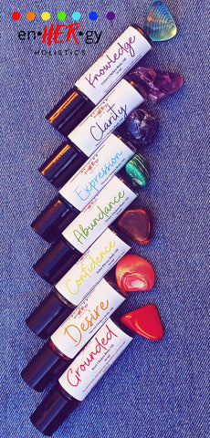 Chakra Body Oil (Crystal Infused)